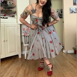 Unique Vintage Pinup Summer dress